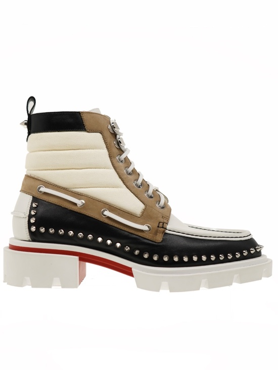 Christian Louboutin Our Steckel Combat Boots Size 12 New main image 6